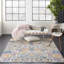 Geomar Ikat Synthetic Area Rug-49422437