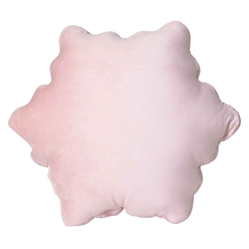 Coussin Sparkles Home Strass | Housse en velours | Insert décoratif inclus, Rose