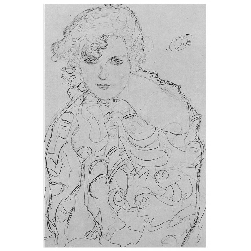 Gustav Klimt - Wrapped Canvas Print, 90cm H x 60cm W x 1.8cm D