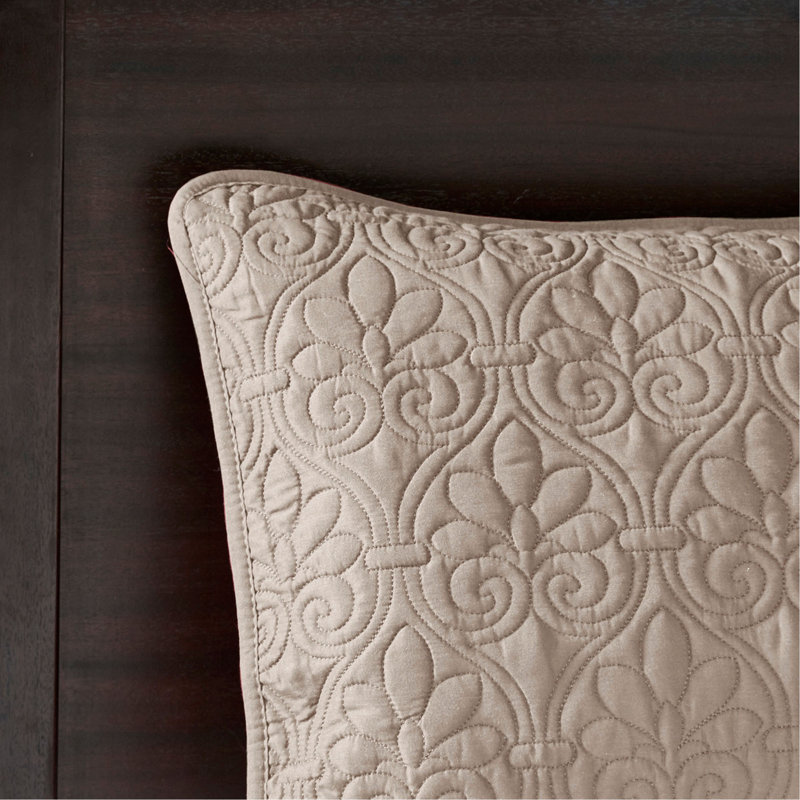 Reversible Quilt Set Khaki Twin/Twin XL, Khaki, Twin Quilt + 1 Additional Piece