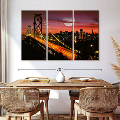 Lilie Moonlit San Francisco Bay Bridge
