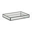 Plateau rectangulaire en verre cannelé Veldra-656790031-656790025