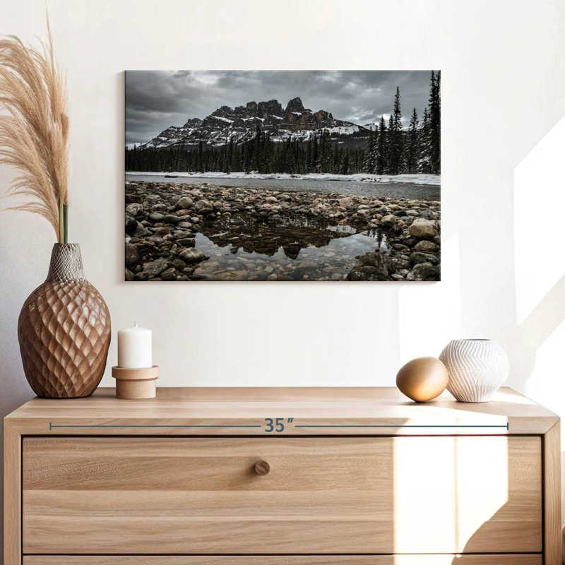 Alvord Chilly Castle Mountain, H 16 po x l 24 po