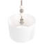 Pendant Lamp LOKY Metal White/ Beige