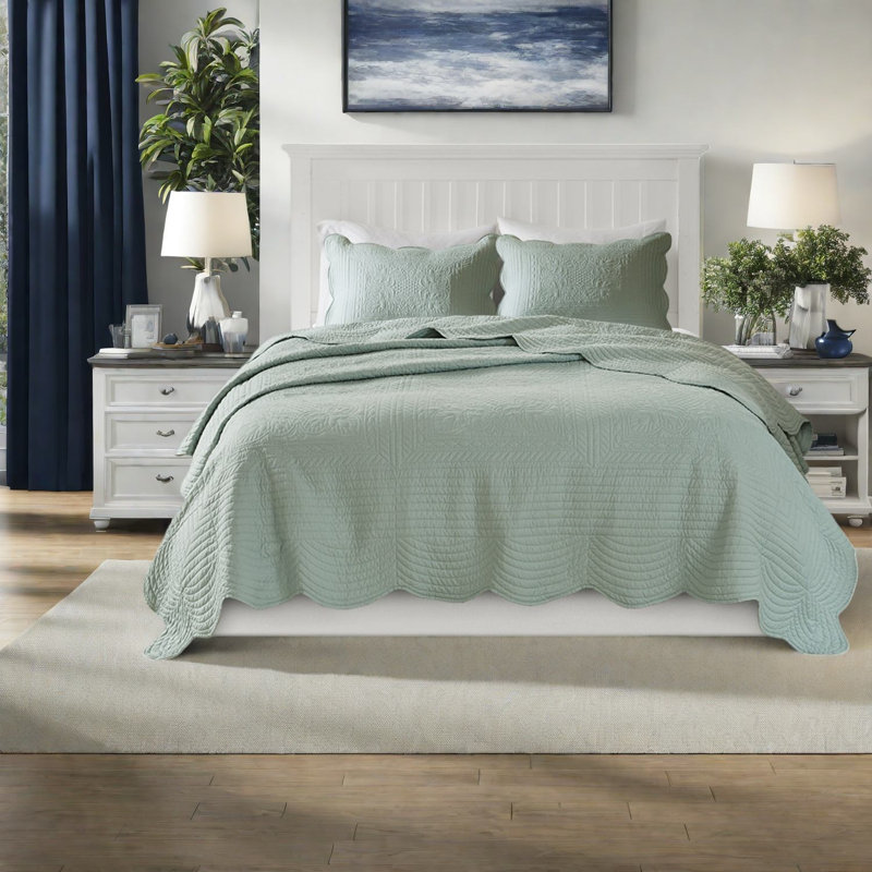 Reversible Bedding Sets Microfiber Full Queen Farmhouse Quilt For Home
