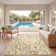 Gregori  Sage Rose Farmhouse Rug