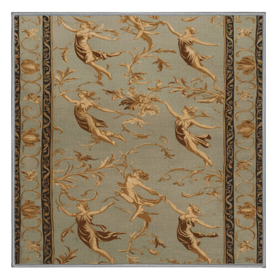 Machine Washable French Brown Area Rug