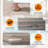 12 - Person Outdoor Wicker Patio Conversation Furniture Set with Fire Pit Table-974883150