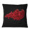 Red River Or Red Ink - Art moderne, coussin décoratif imprimé