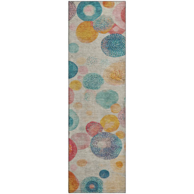 Premium Machine Washable Jakiyra AMF1896 Geometric Rug