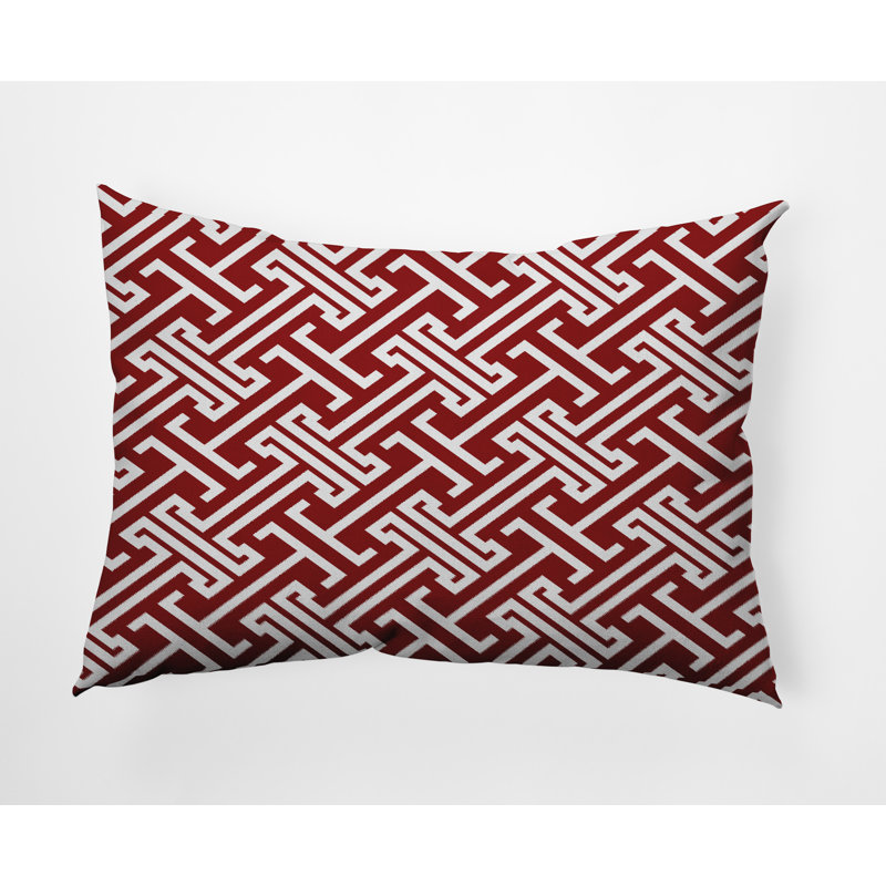 Housse de coussin et insert Nautical Nights, Rouge
