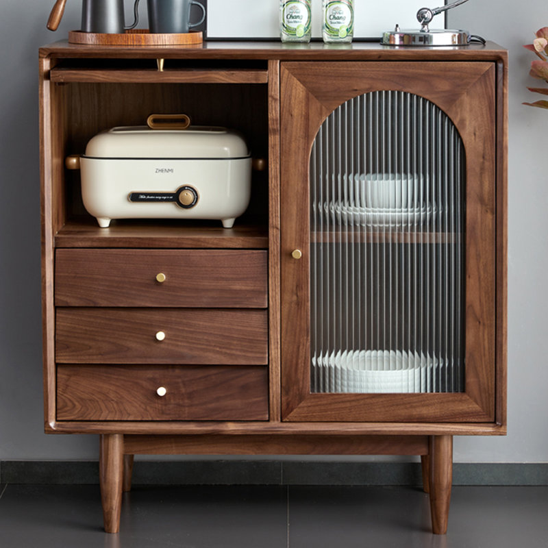 Armoire de rangement simple pour le salon, H 37,4 po x l 35,43 po x P 15,75 po
