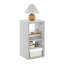 Organisateur de rangement cubique à dossier ouvert Furinno, 2 cubes, gris clair-550368793-584359489