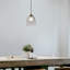 Luminaire suspendu en forme de goutte à 1 lumière-24578028