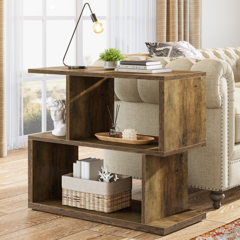 Pedestal End Table