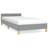 Pranavi vidaXL Fabric Platform Bed Frame, Slats Support, No Mattress-1560611685-1560611687