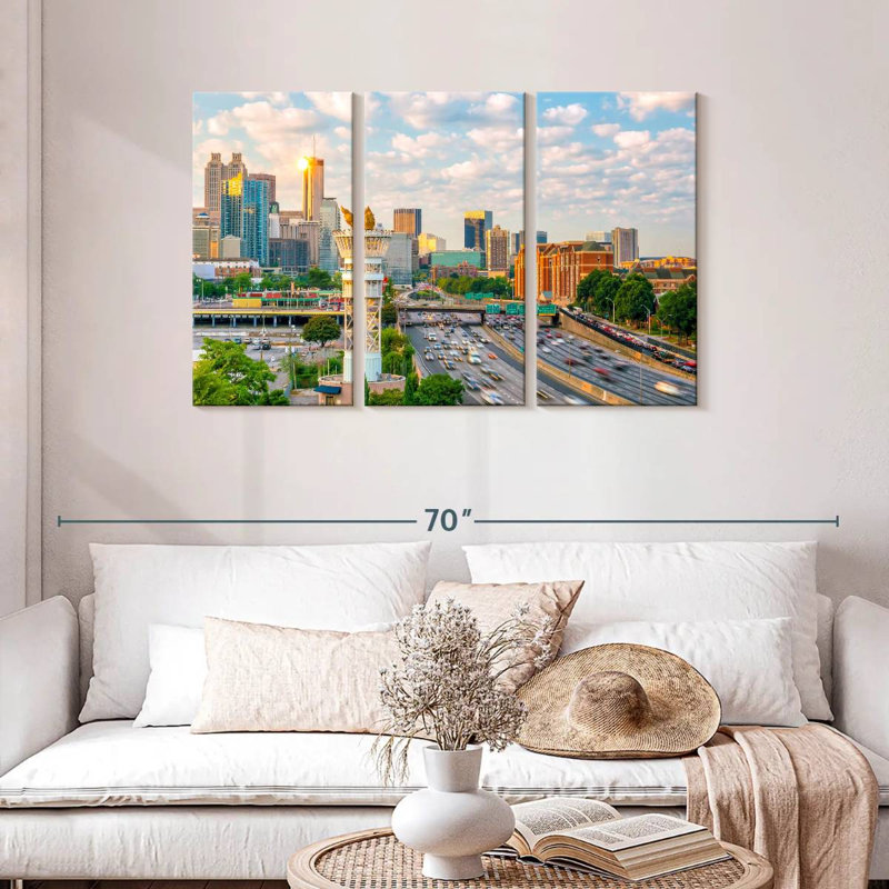 Rorry Atlanta Rush Hour, 28" H x 45" W