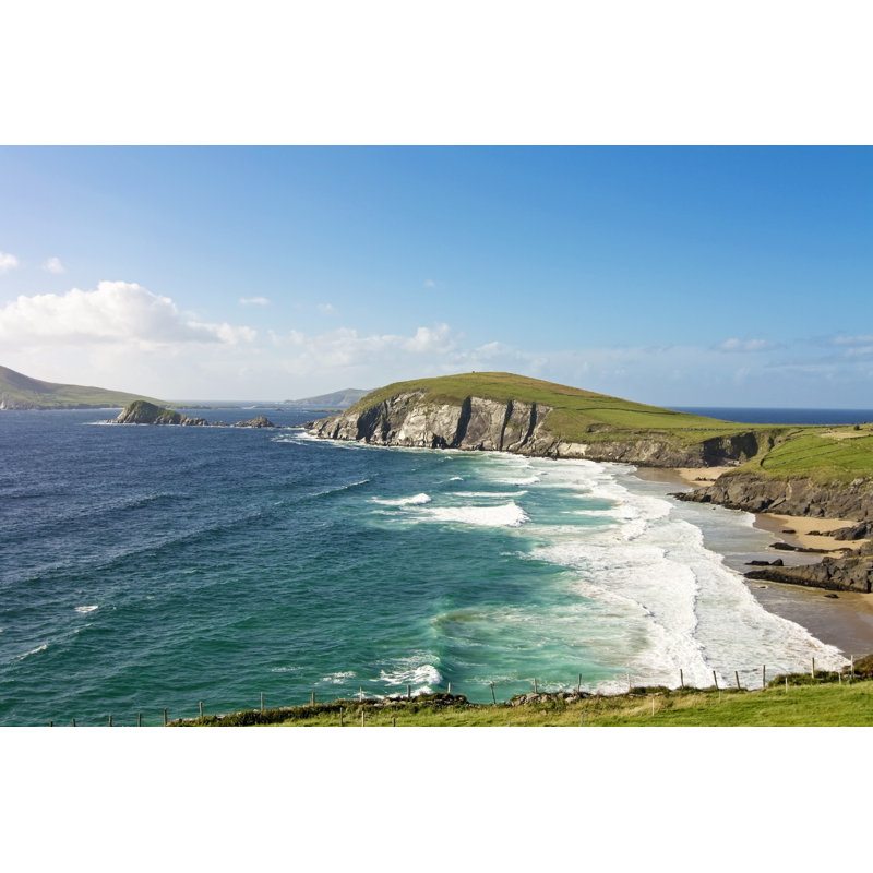 Paysage irlandais - Photographie sur toile tendue, L 12 po x H 8 po