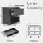 Modern Minimalist Style Large Capacity Nightstand With Hidden Drawer-1487614451