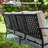 Asfand 5-Person Metal Patio Conversation Set with Swivel Lounge Chairs-101303672-101628570