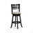 30" Bar Height Slat Back Swivel Stool-1244319198