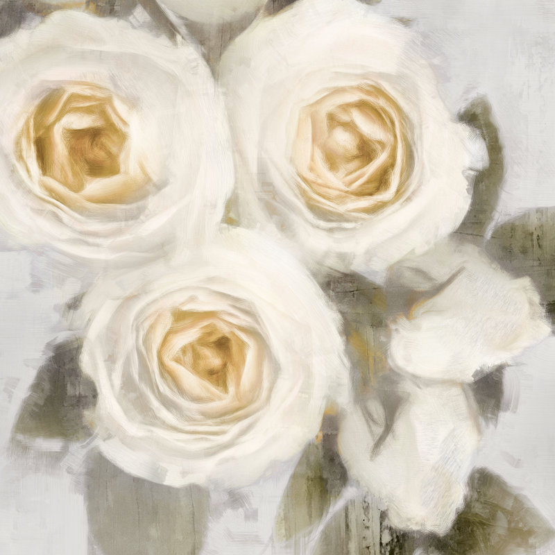 Floral 3 - Wrapped Canvas Painting, 122cm H x 122cm W