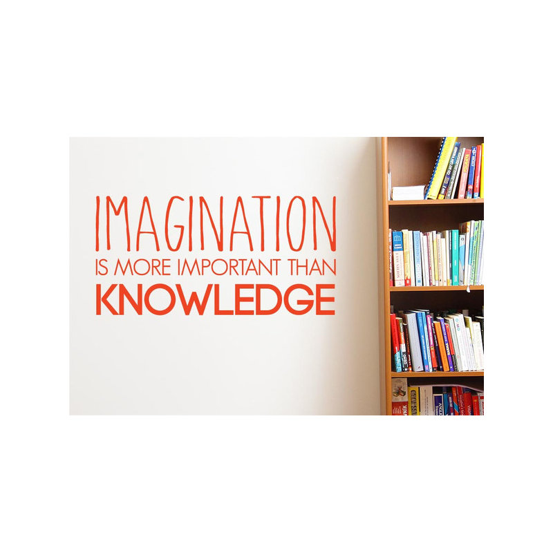 Non-Wall Damaging Wall Decal, Orange, Medium