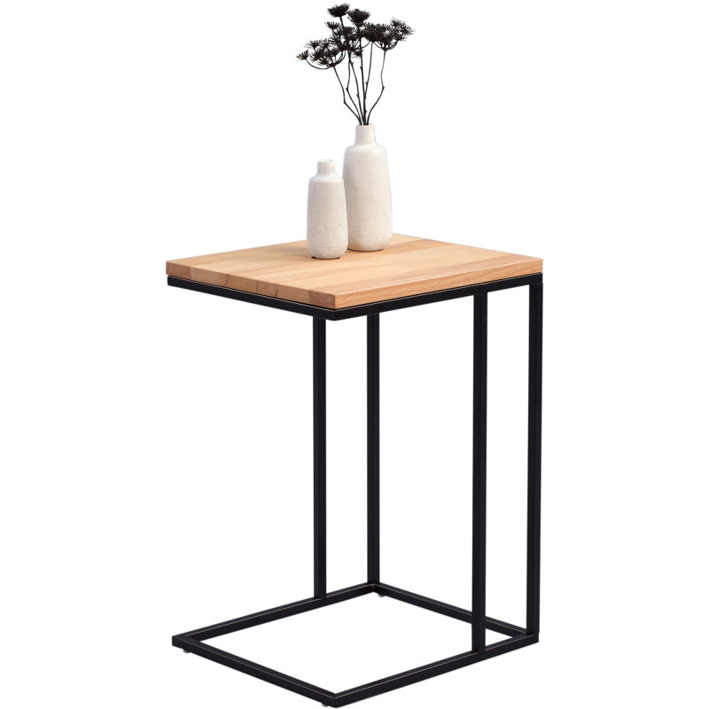 Dever Side Table, Black