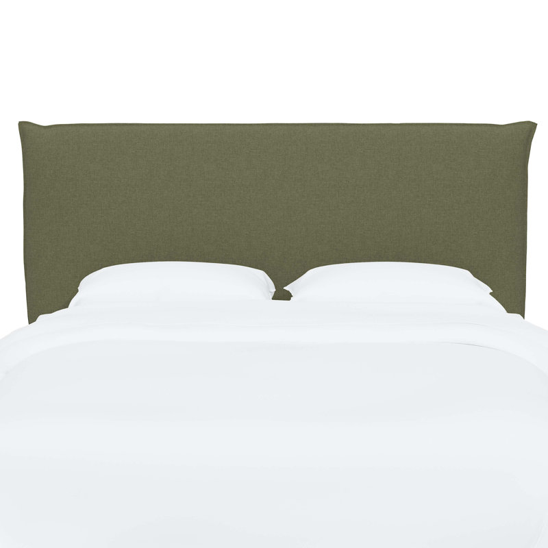 Halcyon Upholstered Headboard, Twin, Zuma Laurel Textured Linen