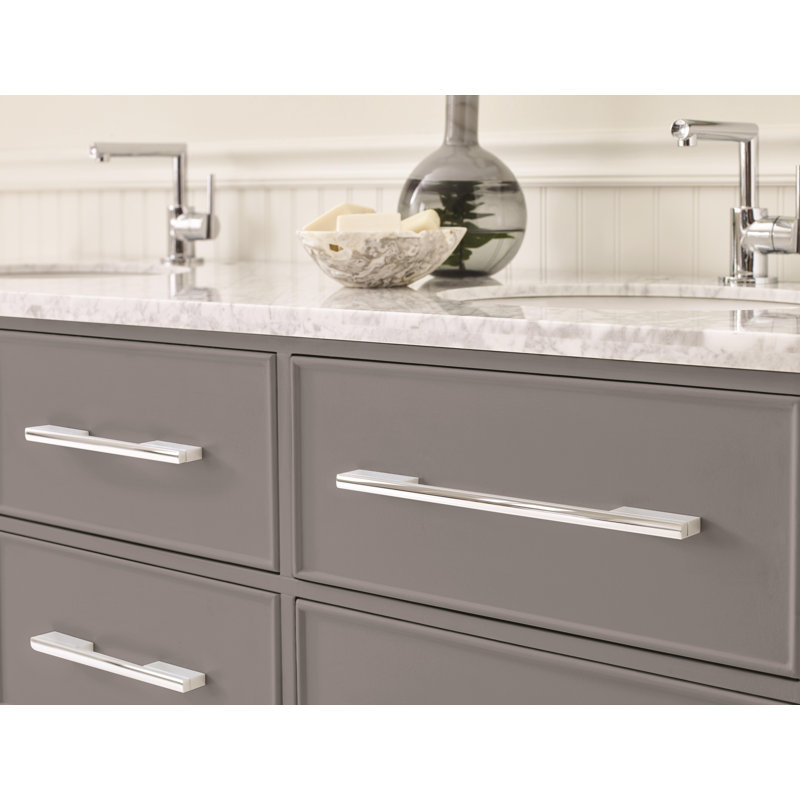 Separa Bar Pull, Polished Chrome, 6.31"