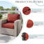 Ensemble de coussins de dossier de chaise d'extérieur 6 pouces Sunbrella-1338970942-1338970882