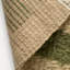 Essi Geometric Handmade Wool Green/Tan Area Rug-67984534