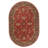 Buckhill Oriental Hand-Tufted Wool Area Rug in Brick Red/Navy/Mustard-1445869463