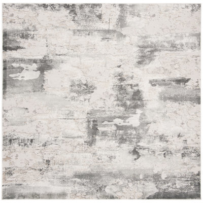 Tapis beige / gris anthracite Ellar