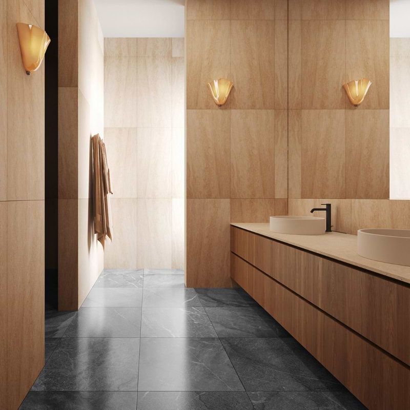 Blue De Savoie 24x24 Honed Marble Floor & Wall Tile