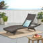 Chaise longue en osier Salem-1352119719