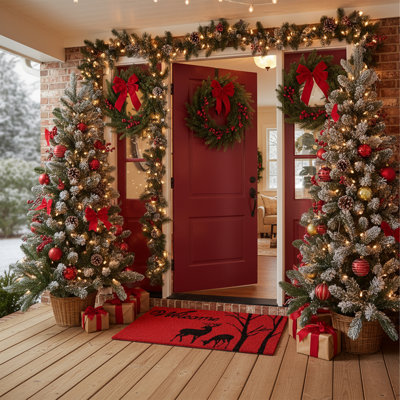 Amiela Non-Slip Outdoor Doormat