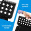 Small Folding Plastic Step Stool Black