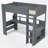 Loft Bed With Built-In Desk And Charging Station-1756226303