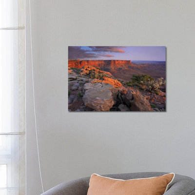 View form Green River Overlook, Canyonlands National Park, Utah II 1 Piece Wrapped Canvas Wall Art
