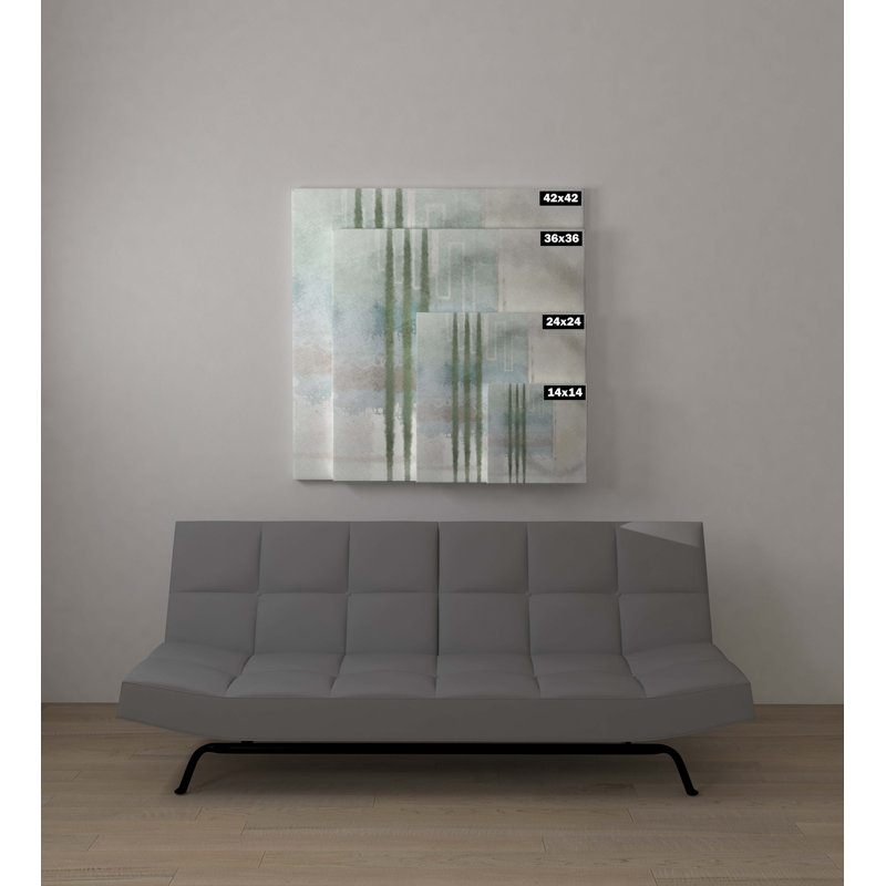 Gleaming Crisp, 36" H x 36" W x 2" D