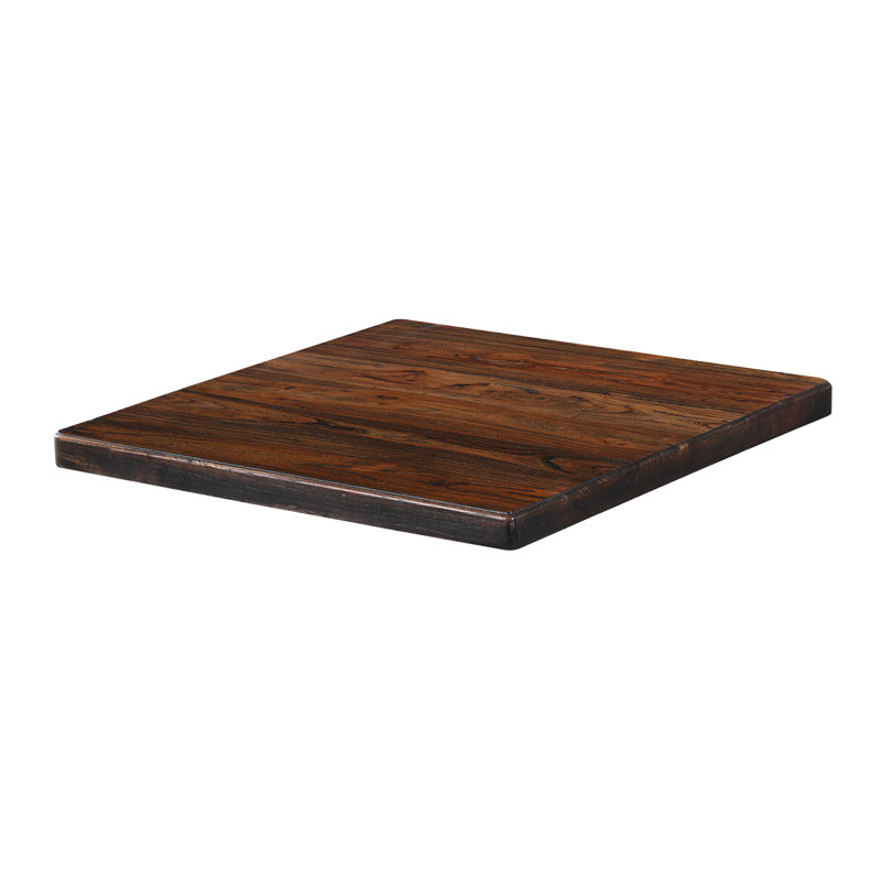 Plateau en bois d'orme d'intérieur 30 x 30
