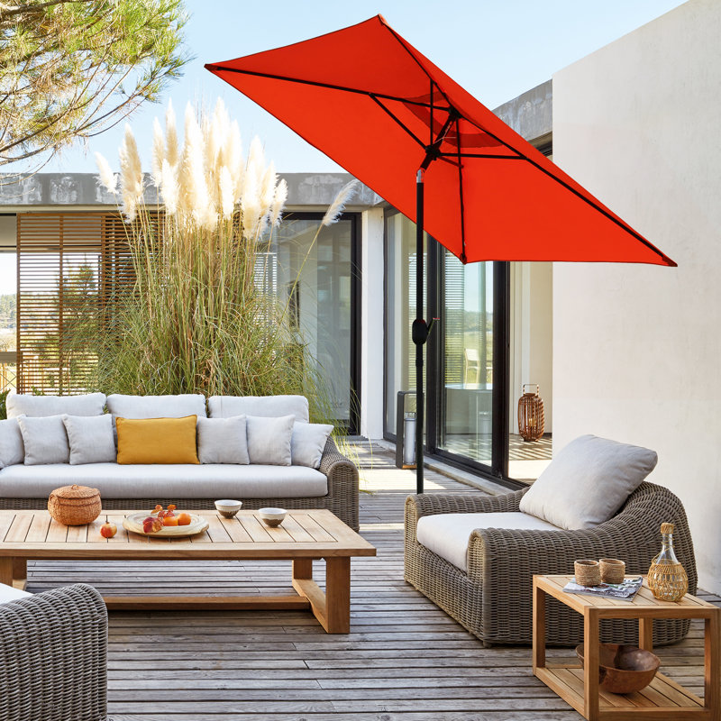 Antonyo 78'' Market Umbrella, Orange