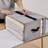 4 Pack Clothes Storage Foldable Blanket Organizer Bedroom Containers Bag Linen Closet Bed Sheet Bin