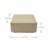 Elementi Home Colorado 40" Square Concrete Coffee Table for Indoor and Outdoor Use-123522119-88957414