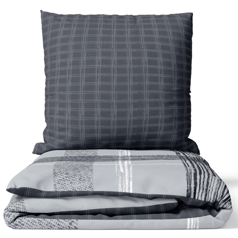 Yonah Cotton Duvet Cover Set, 135 x 200cm + 80 x 80cm