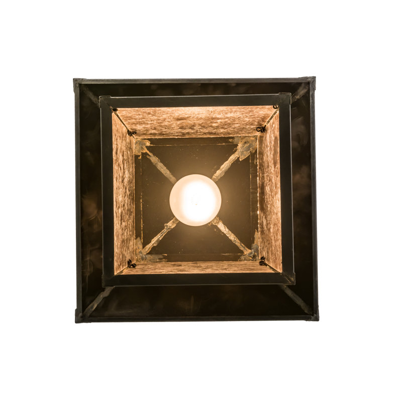 1 - Light Pendant, 19.5" H x 17" W x 12" D
