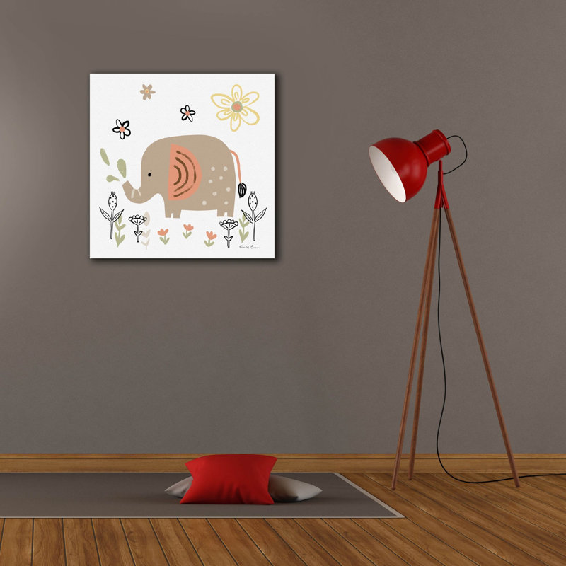 «Baby Elephant» par Farida Zaman, art mural