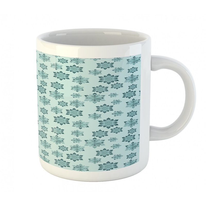 Grande tasse à café flocons
