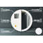 Huldar Glass Flat Wall Mirror